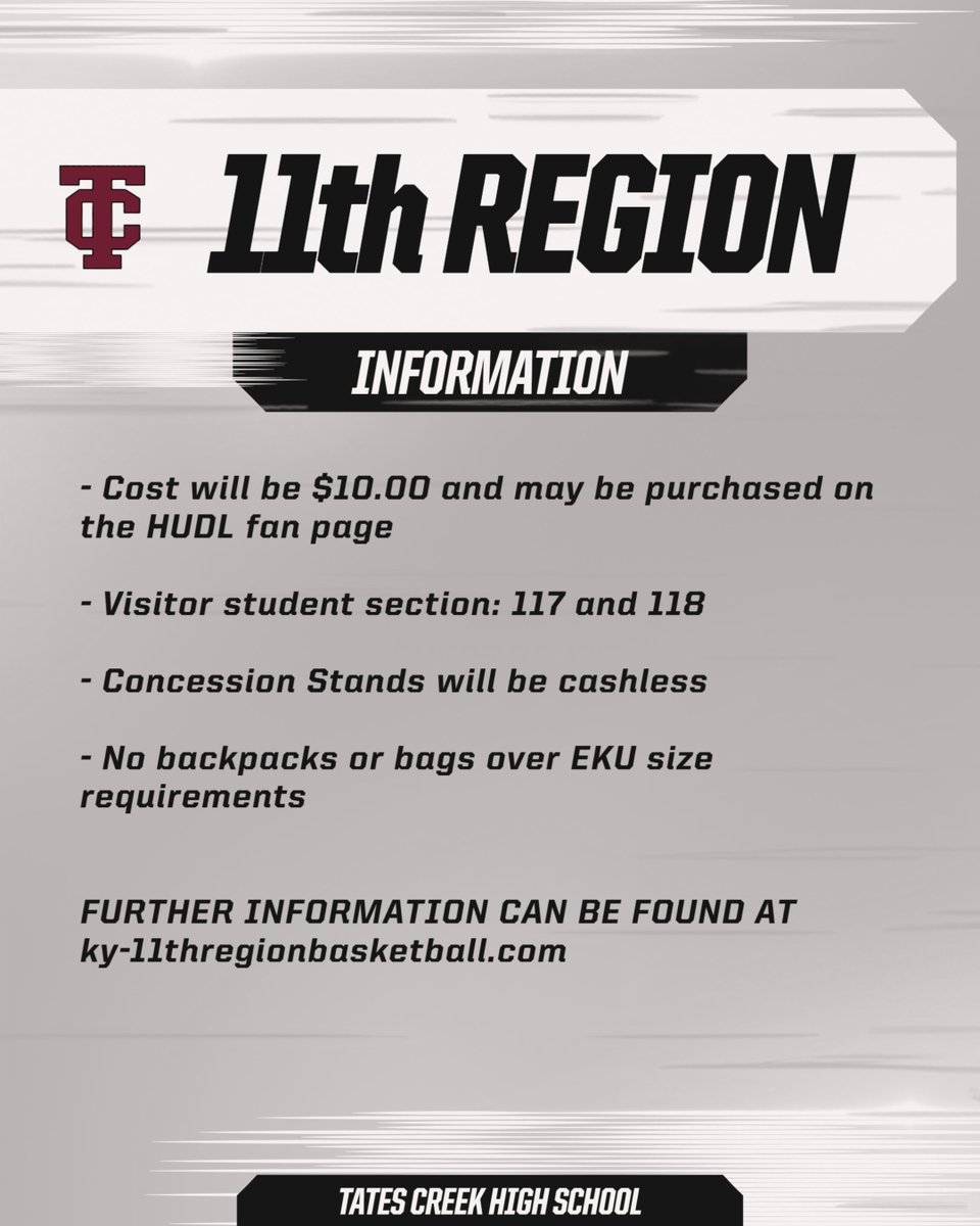 Tates Creek Athletics tweet media