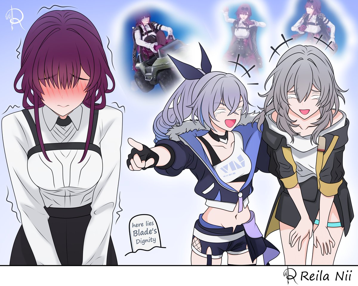 the fortnite incident

#HonkaiStarRail #Kafka #SilverWolf #Stelle #崩坏星穹铁道  #カフカ #銀狼 #星