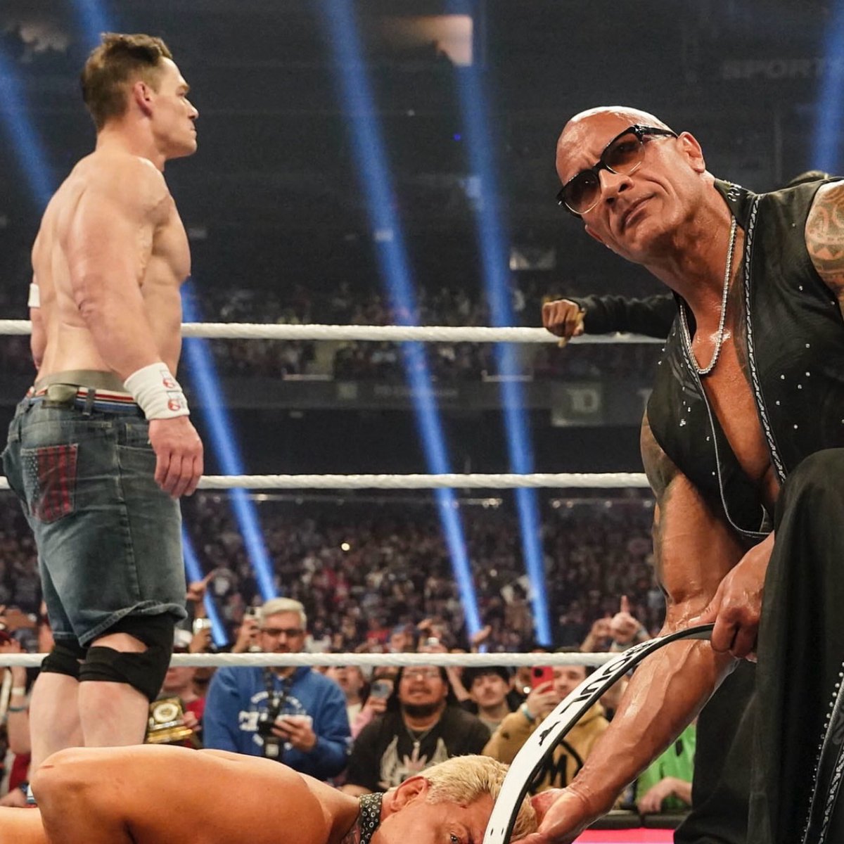 One year ago today, John Cena turned heel and teamed up with The Rock 

The Rock and John Cena never interacted again after that night