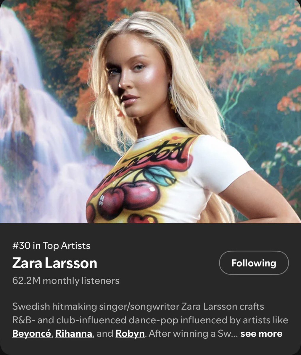 Zara Larsson America tweet media