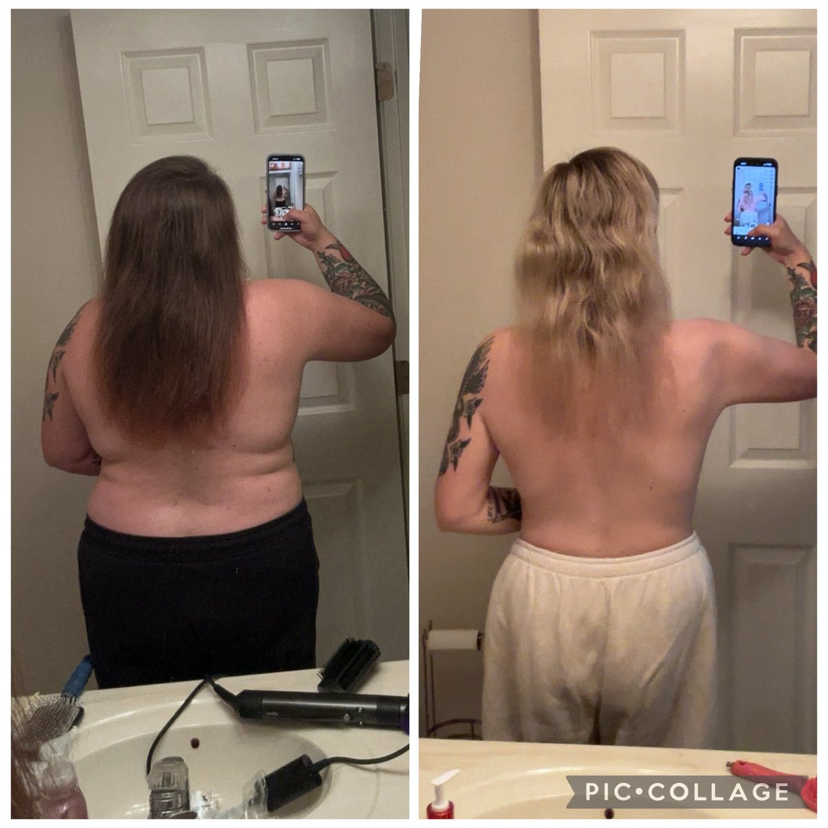 emaleebunz's tweet photo. January ‘25 -> February ‘26. -77lbs. Fucking insane. https://t.co/rTegWq8C8Y