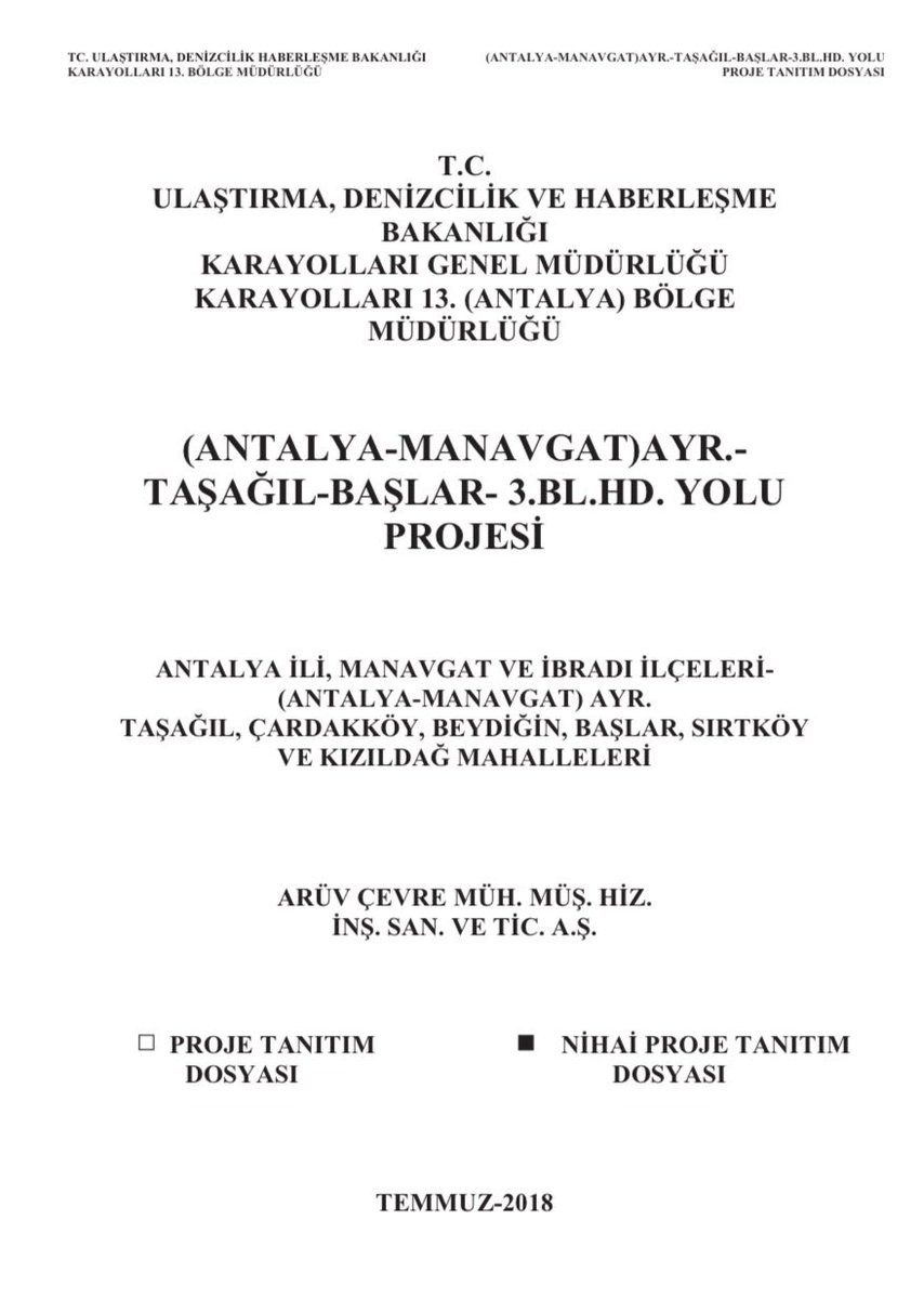 yavuzyilmazd's tweet photo. AKP gururlan, bu utanç senin!

Antalya-Konya karayolundaki son gelişmelerle ilgili olarak;

AKP’ye göre, paniğe gerek yok.

Zira Karayolları Genel Müdürlüğü’nün 2018 yılına ait ‘Nihai Proje Dosyasına’ göre bu yolda su baskını gibi bir risk bulunmuyor.

İşte rezilliğin belgesi ve sonuç⬇️