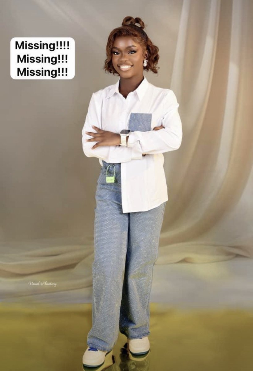 Temiloluwa is just 16 and has been missing for few days now ... I know it's ur phone and ur data but pls don't just scroll through, help reshare it as well pls 🙏🏼God bless u all 🥹