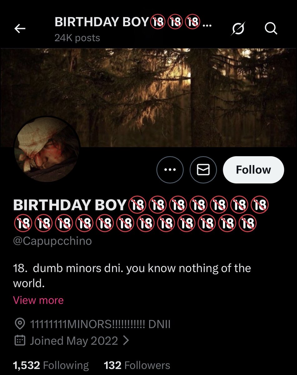 This account just liked one of my posts and I’m fucking cackling bro 😭😭😭