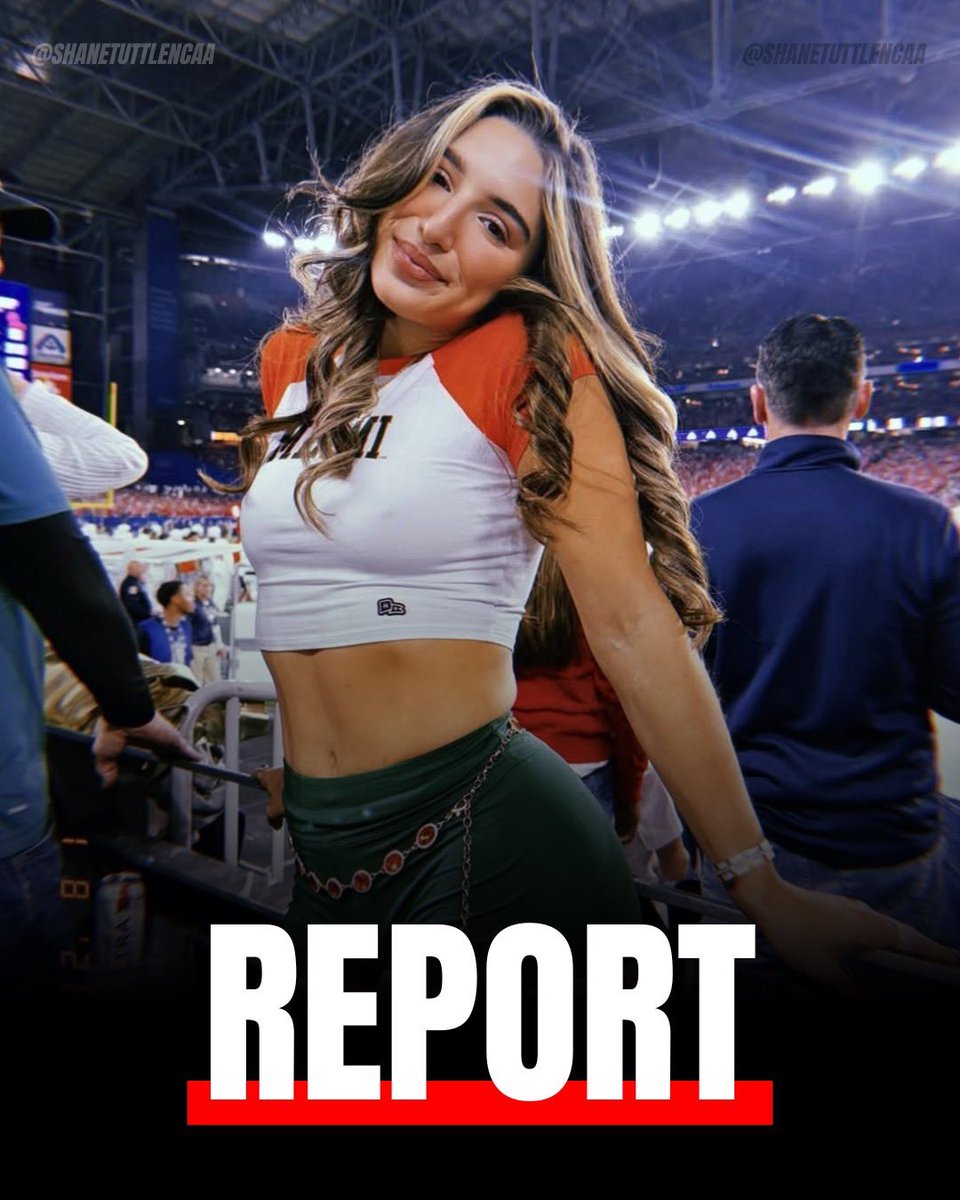 QB Carson Beck’s girlfriend, Abella danger, will speak to NFL teams on Beck’s behalf for today’s Combine.

All 32 teams seem to be interested in speaking with her.