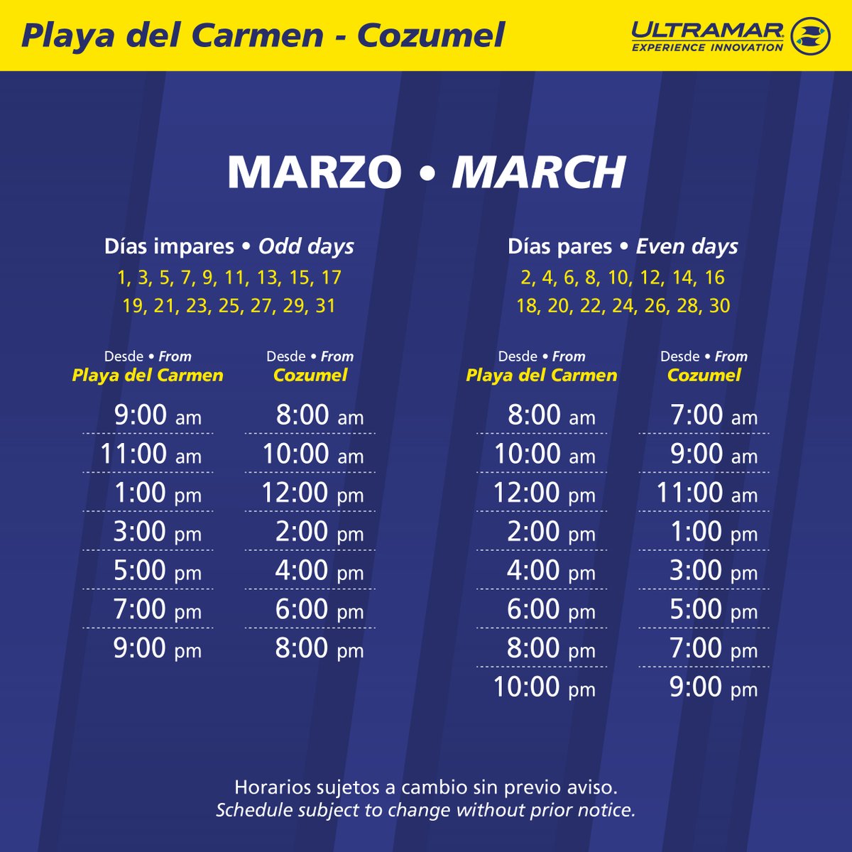 Ultramar Ferry 🚢 tweet media