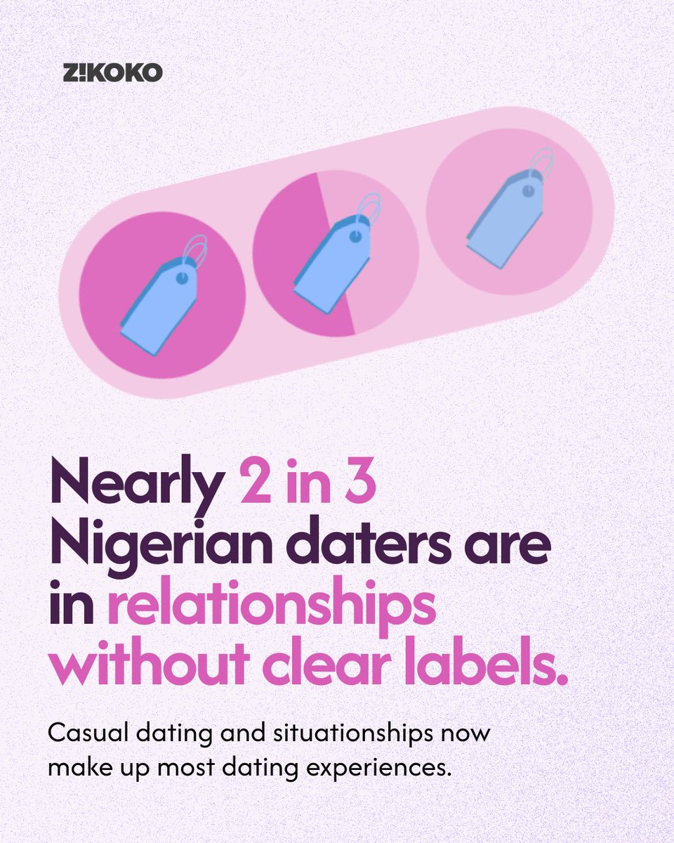 We asked over 10,000 people across the country. 

50% have cheated. 59% have been cheated on. 7 in 10 are fine with sex before marriage.

But that’s not all we found out. Zikoko’s State of Love Report is now live.  Full report here:

zikoko.com/the-state-of-l…