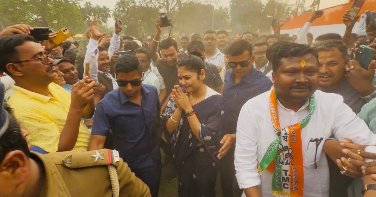 aitctuhin's tweet image. Massive Public Janosabha at Kumargram Assembly addressed by Smt. @sayani06 , Hon’ble MP (@AITC_Parliament), Jadavpur and State President, @TrinamoolYouth. An inspiring and energetic gathering!

#SaayoniGhosh 
#TMYC 
#KhelaHobe