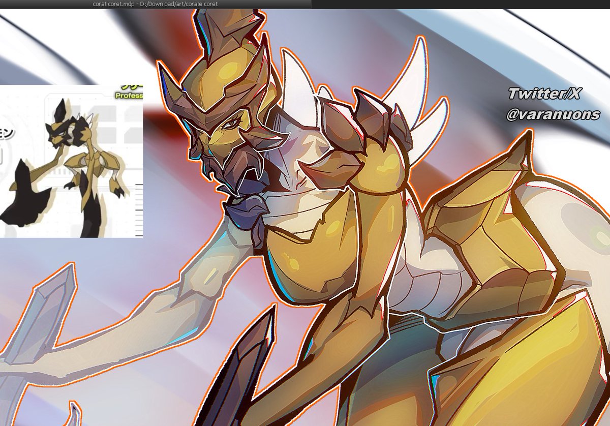 Varanu Open Art Commission (3/0) tweet media