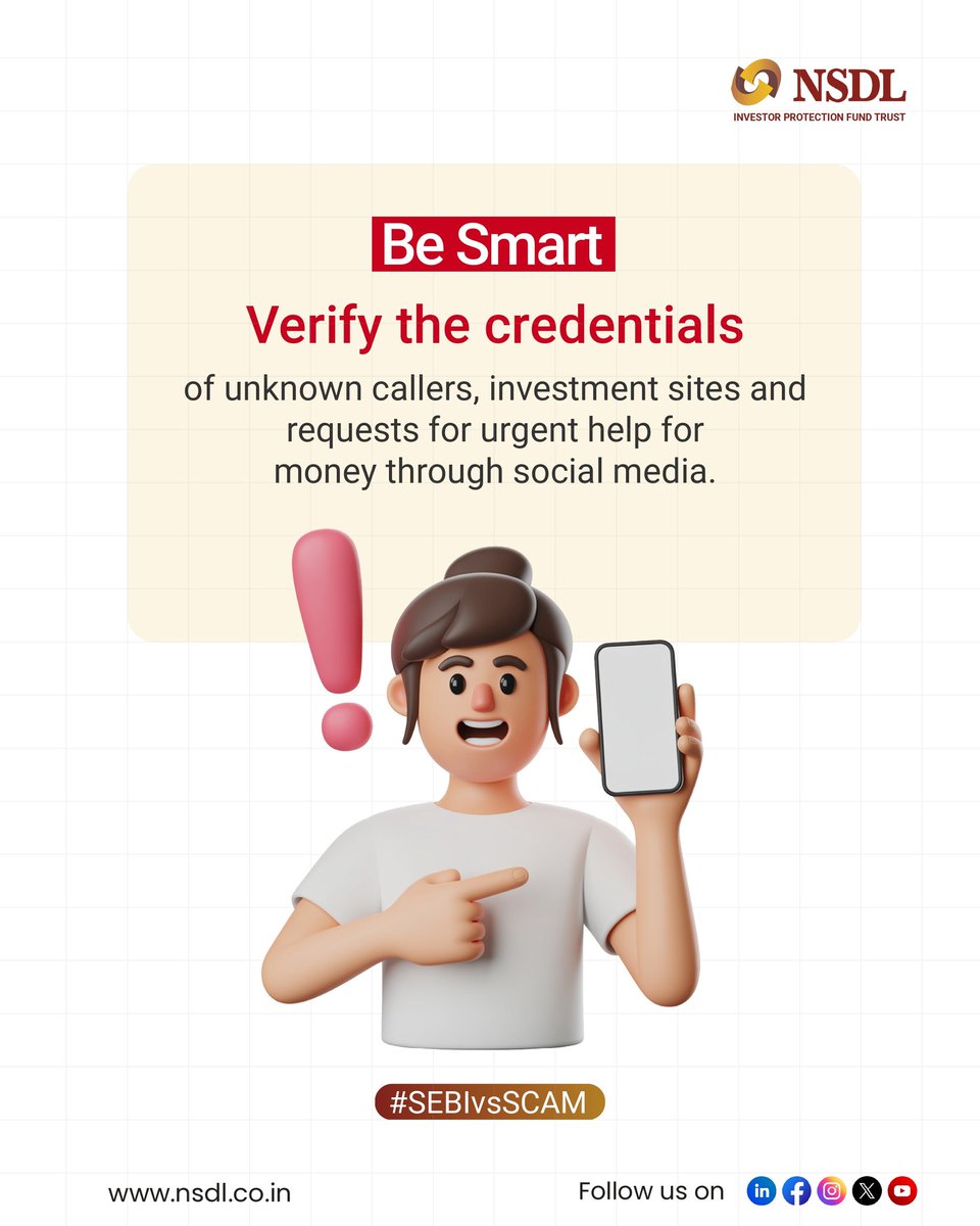 NSDL - National Securities Depository Limited tweet media
