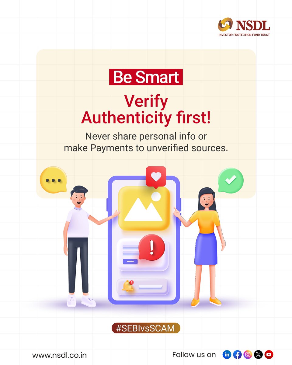 NSDL - National Securities Depository Limited tweet media