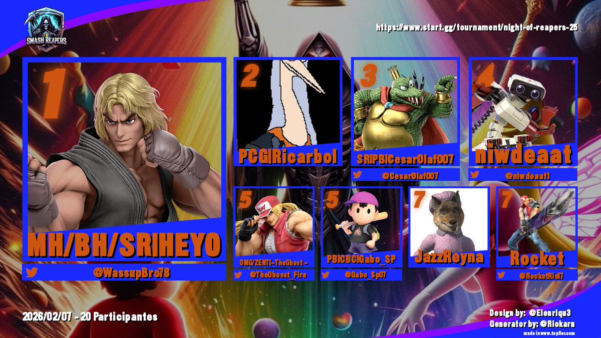 Smash Reapers tweet media