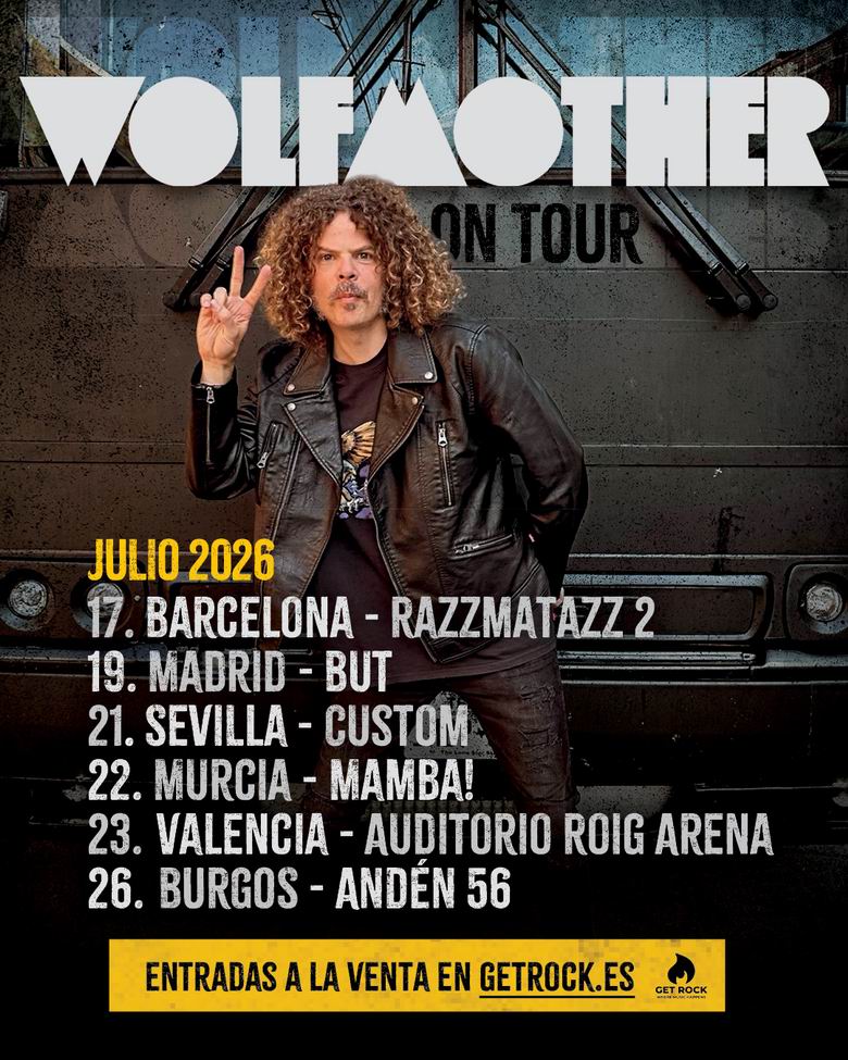 Wolfmother llegarán a España en julio de 2026 - rockcircus.net/wolfmother-lle…