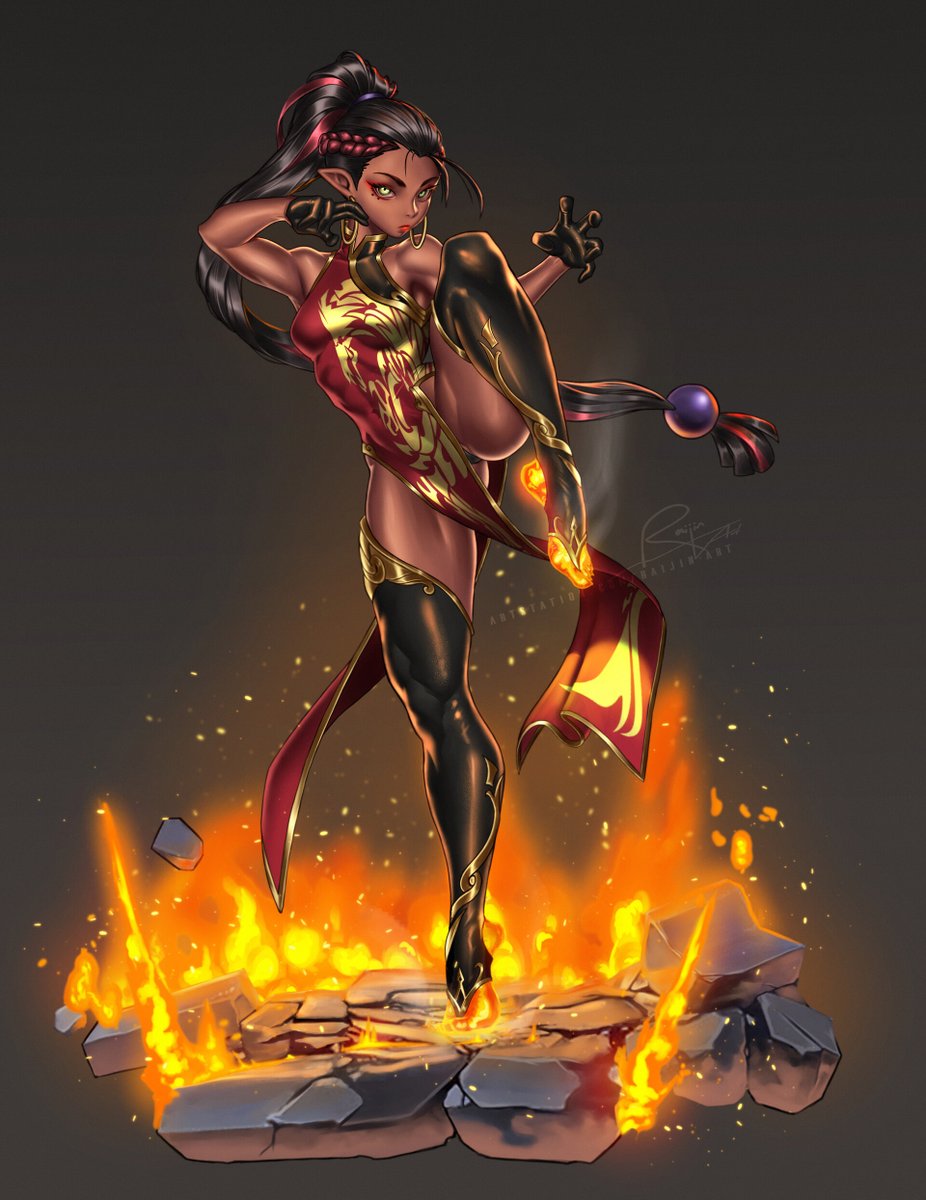 무술사 - 이선빈 
Fire  Martial Artist - Lee Sun Bin