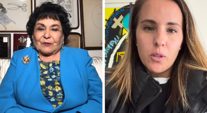 Saskia Niño de Rivera aclara polémica tras mención de Carmen Salinas en su pódcast: “No es para alimentar el morbo” #PuntoYComa La cofundadora de ‘Reinserta’ compartió un clip a través de sus redes sociales para dar su posicionamiento al respecto facebook.com/puntoycomacoah…