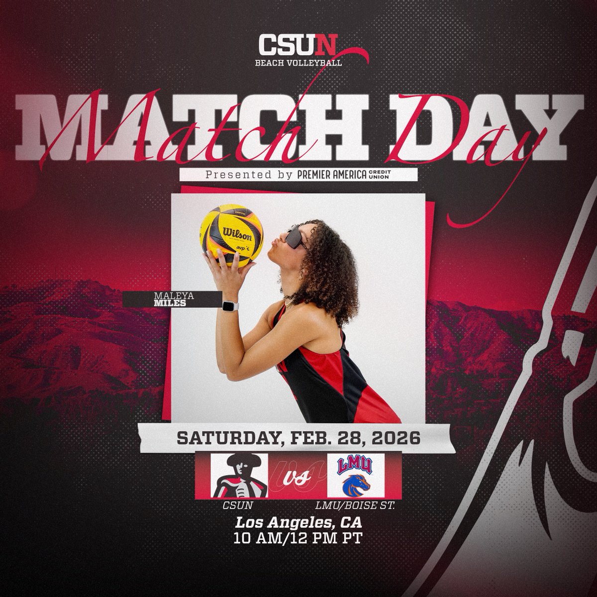 CSUN Beach Volleyball tweet media