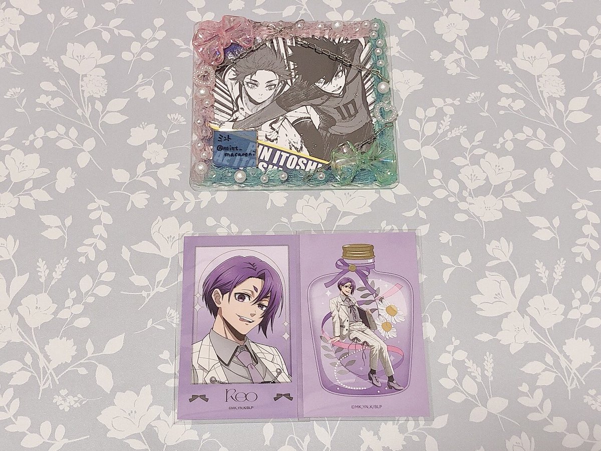 交換】ブルーロック バレエコア イラストカード ✧譲 御影 玲王 ✧求