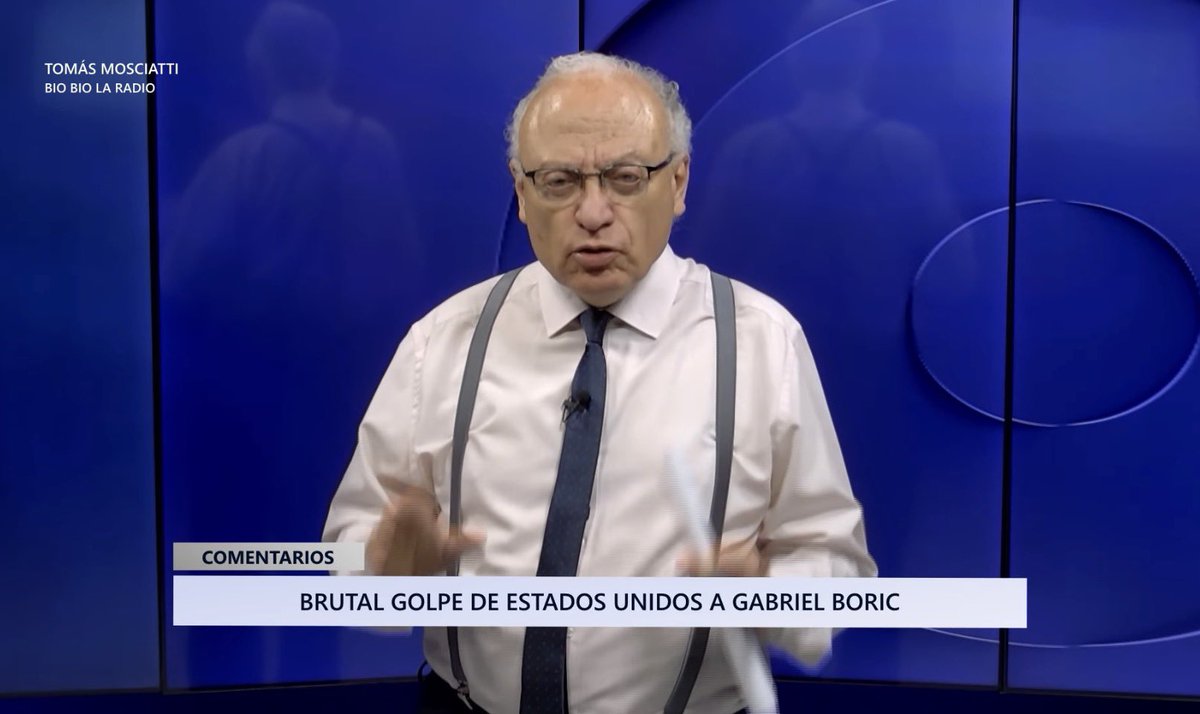 BRUTAL GOLPE DE EEUU A GABRIEL BORIC

youtu.be/ubeKvS1nMKU?si…

El gobierno tuvo que retroceder con el cable chino, postergar la licitación del puerto de San Antonio, dejar a la gira el barco con ayuda médica que Pekín envió a Chile. La izquierda sintió la rabia norteamericana.