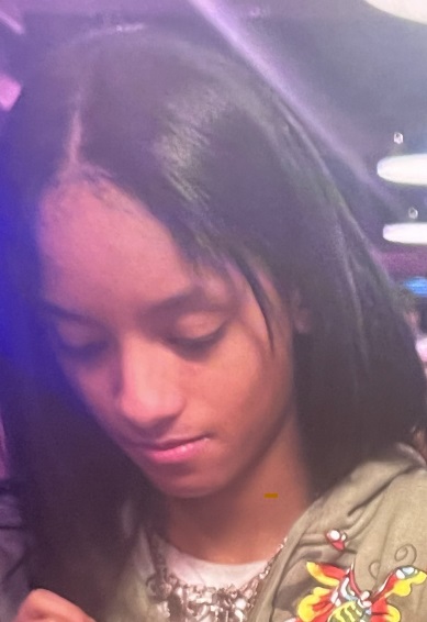 #MISSING 14-Year-Old Celestina Ruiz (5'05", 110lbs). Last seen in the Parkville area on 02/28/2026 around 930 AM wearing green sweatpants and brown slides. If you have any information please call 410-887-5310 or 911