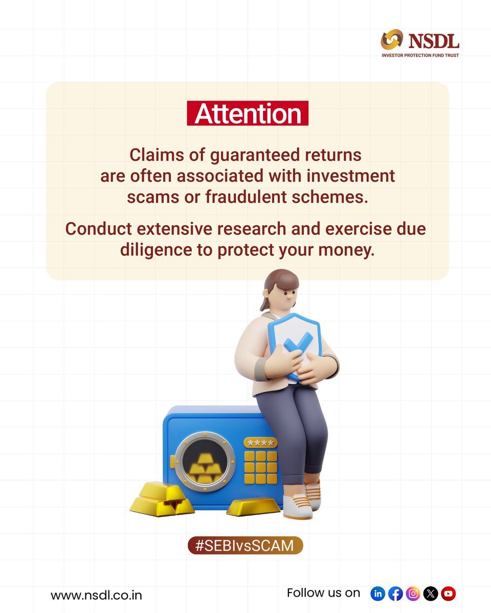 NSDL - National Securities Depository Limited tweet media