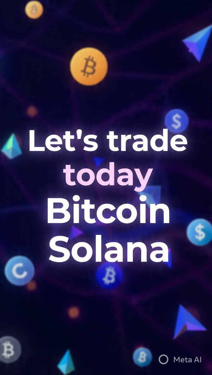 What are trading today?
$BTC $SOL