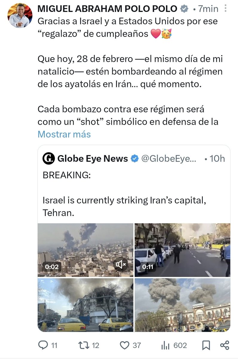 Maldita calaña de porquería bombardearon una escuela llena de niñas y eso significa un regalo de cumpleaños? Que vómito del inframundo es esta masa humana, éste mutante, con que clase de génes nacen estas basuras de seres? Agradecer de regalo de cumpleaños un misil sobre una