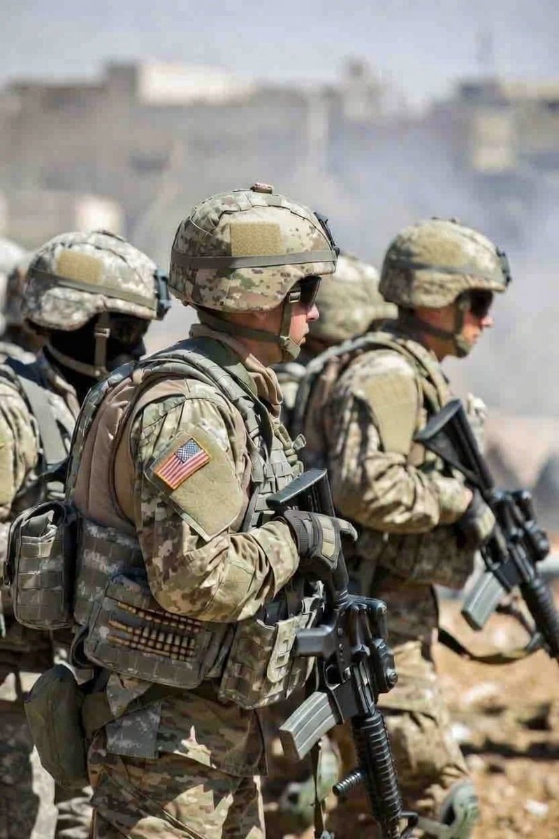 Today, my thoughts and prayers go out to our U.S. troops. We possess the world's most formidable and deadly military, without question. May God protect and guide us.