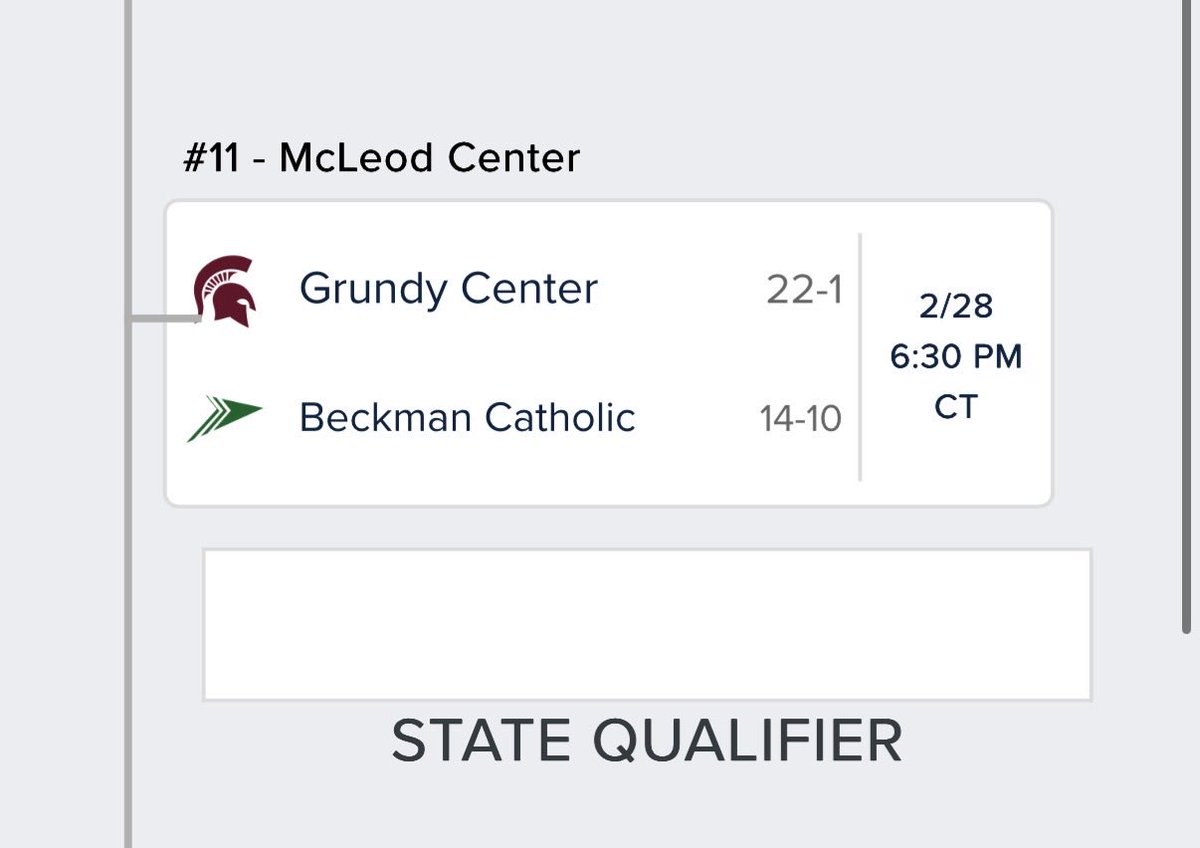 Beckman Basketball tweet media