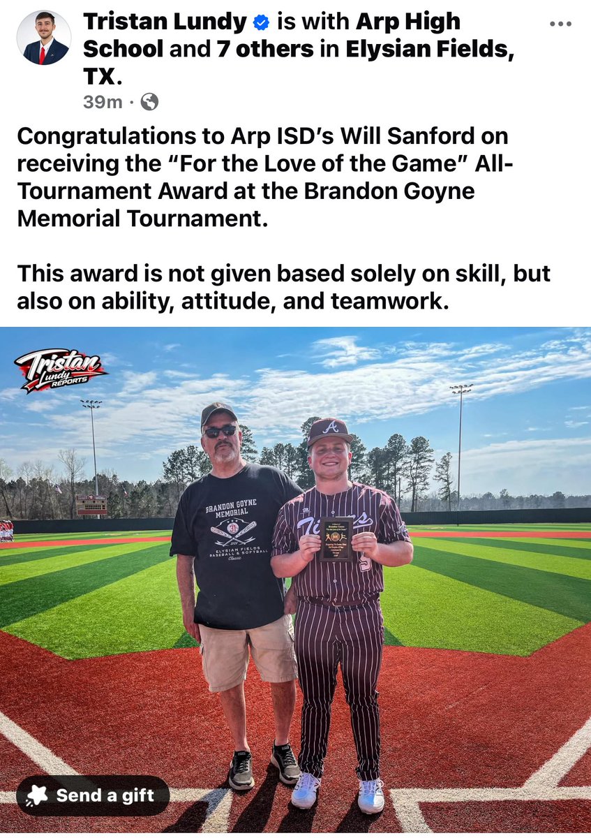 wi1l_sanf0rd's tweet photo. Good game today! Went 2-3 with two doubles!
@CurtCopeland7 
@LandryMayo https://t.co/efzdv1Sbgd