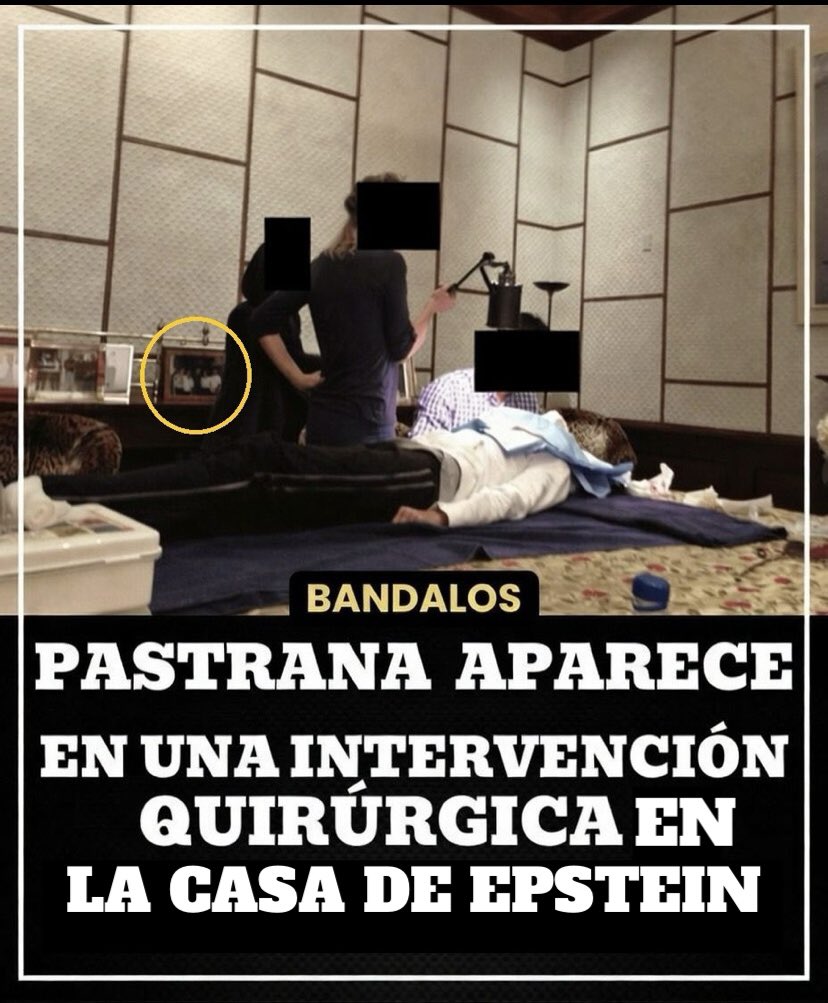 #ArchivosEpstein 

#PRIMICIA - Nueva Foto de Andrés #Pastrana. 

Un artículo de ‘The New York Times’ revela una de las facetas más oscuras de la vida privada de Jeffrey #Epstein: el uso de médicos de élite para operar fuera de toda ética profesional. Sin embargo, lo más llamativo