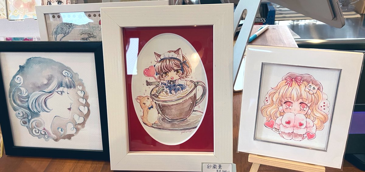 本日も10時よりオープンです✨️ 私の原画ガチャは今週のどこかで投入