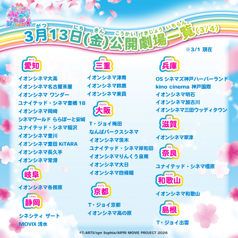 『映画ひみつのアイプリ まんかいバズリウムライブ！』 tweet media