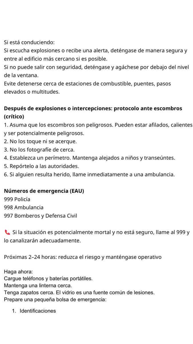 EmbaMexEAU's tweet photo. RECOMENDACIONES DE SEGURIDAD A LA COMUNIDAD : 
El teléfono de emergencias y protección a personas mexicanas es +971 50 454 0273 https://t.co/0dYAZM83ki