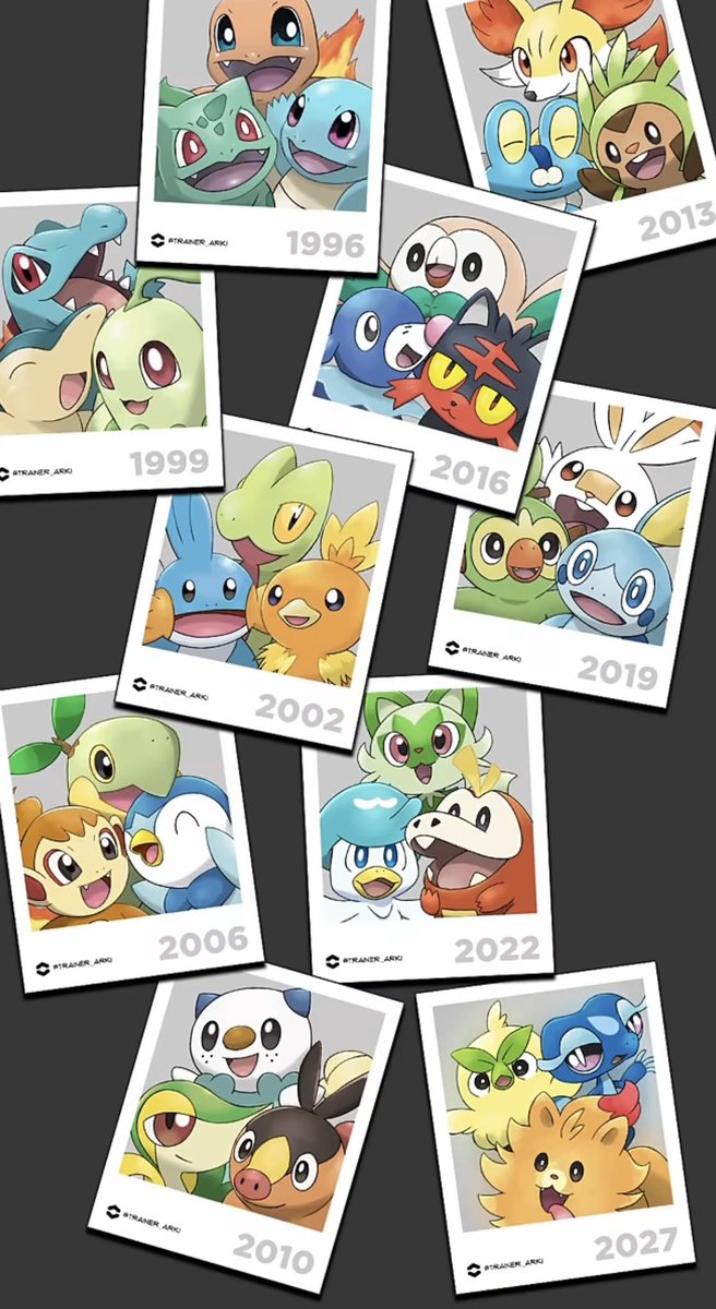 the alolan starters outmogged the rest <3