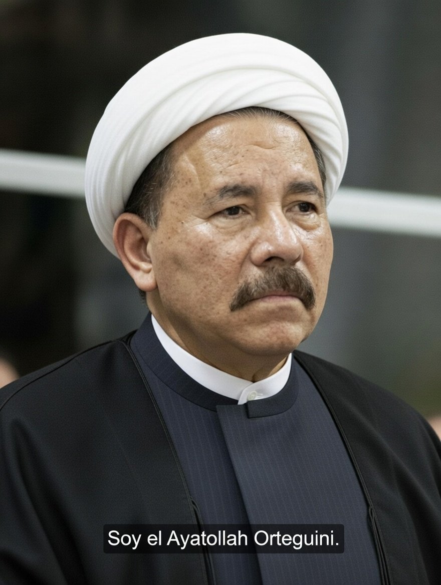 Clodomironica's tweet photo. @EmmaRincon Les falta el Ayatollah Orteguini. https://t.co/My8LGfvT3H