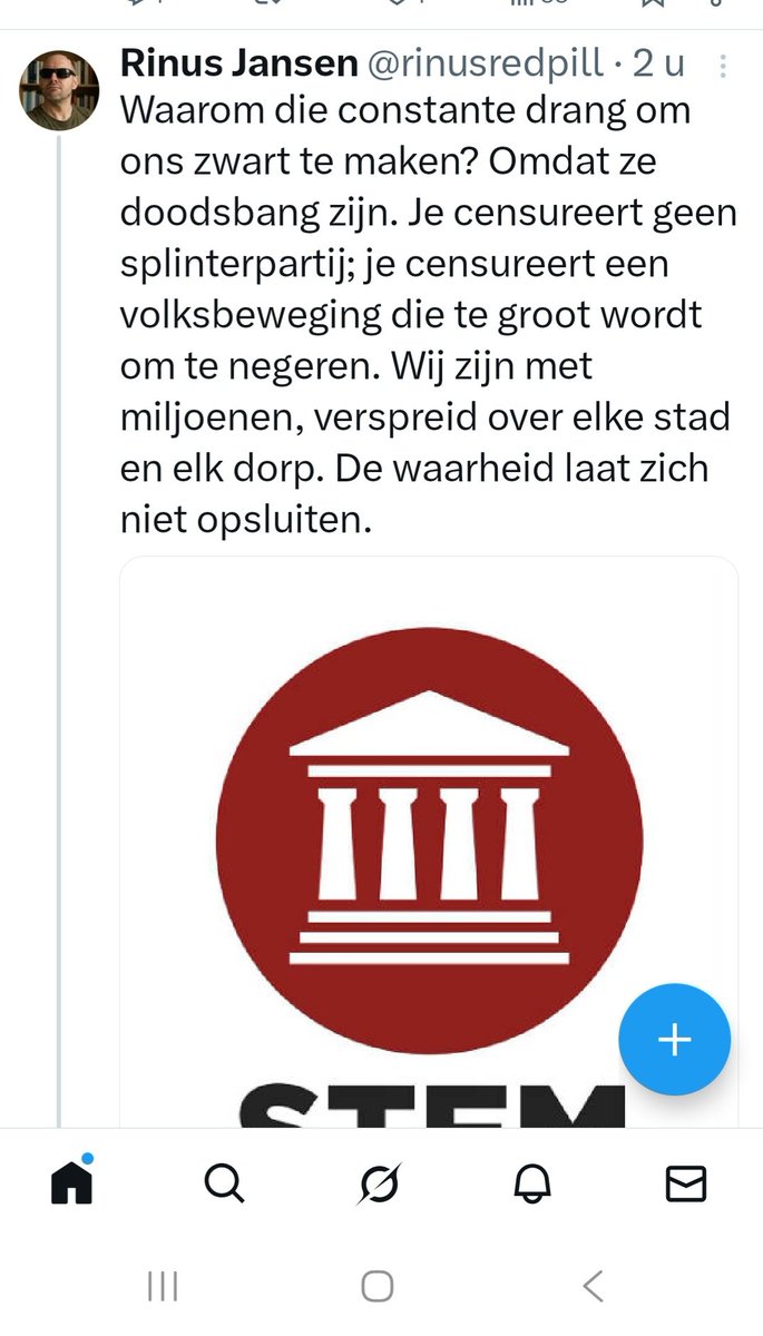 Ik las: de waanheid laat zich niet opsluiten. 🤷‍♀️