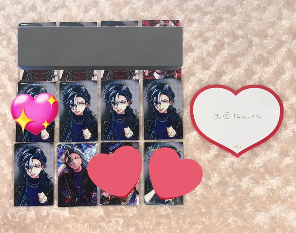 1【交換】悪魔執事と黒い猫 あくねこ バレンタイントレカ風カード