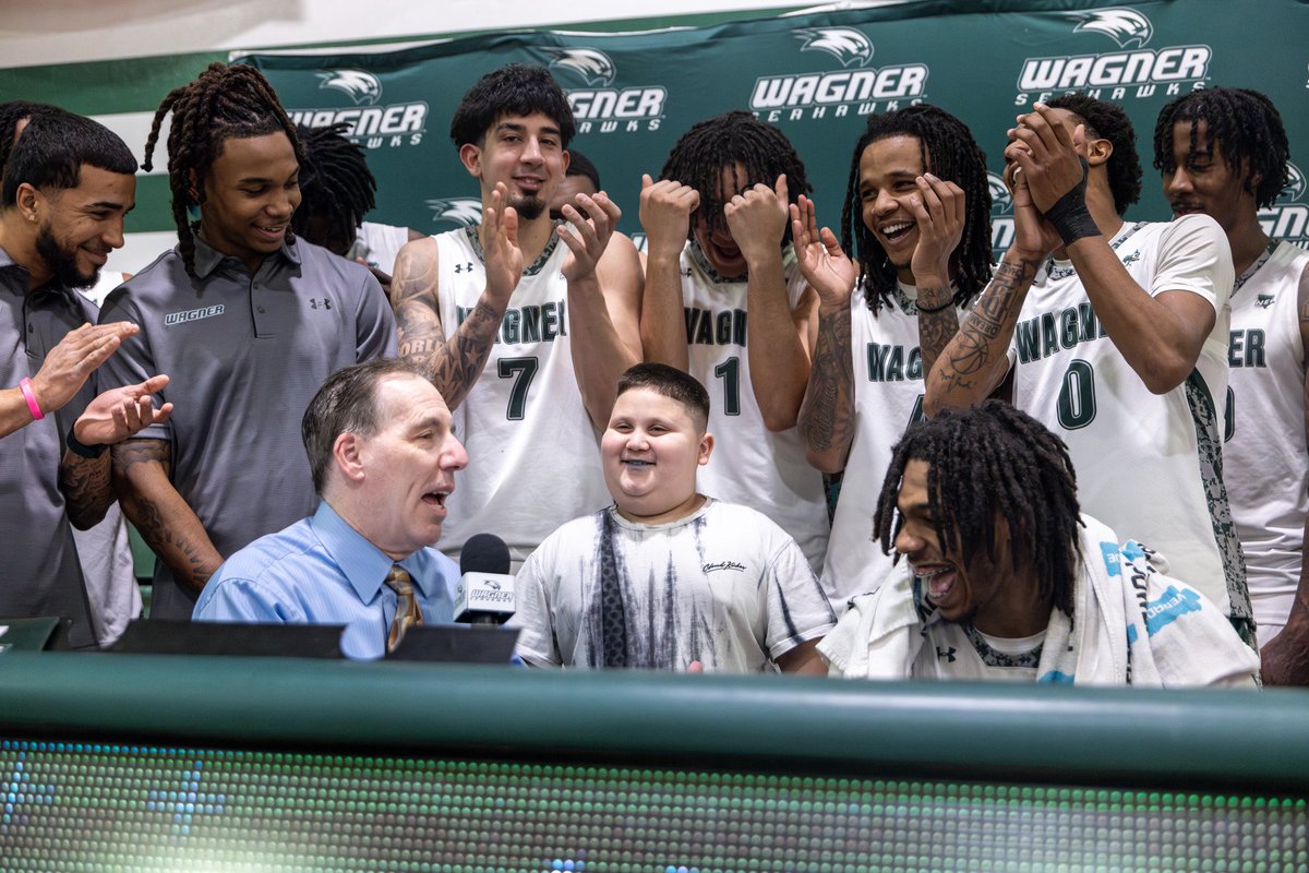 Wagner Men's Basketball tweet media