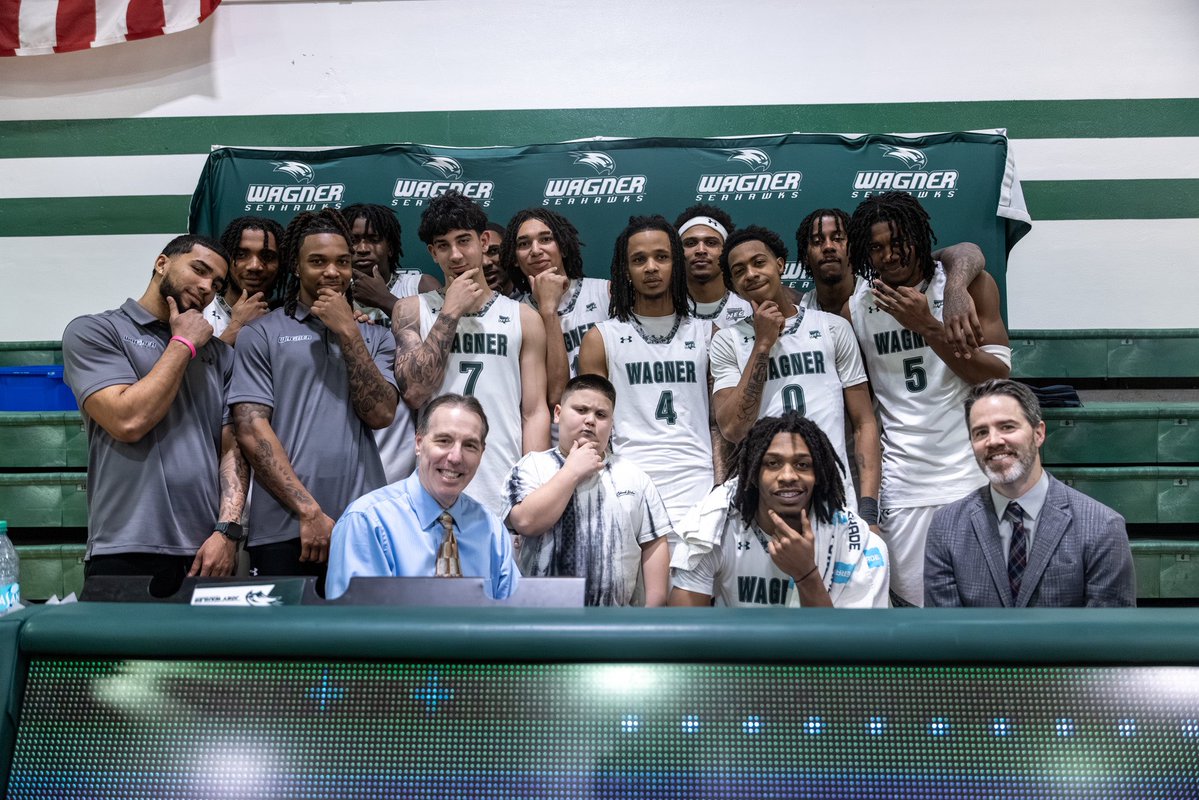 Wagner Men's Basketball tweet media