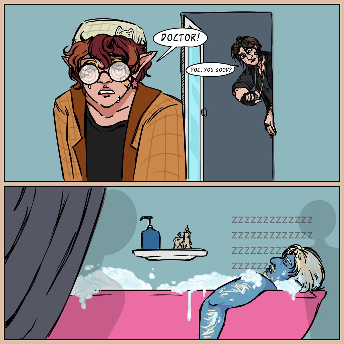 JoyDust_art's tweet photo. my interpretation of a heartopia roleplay haha ts so ugly help me #ocs https://t.co/ikpUHH1Gzb