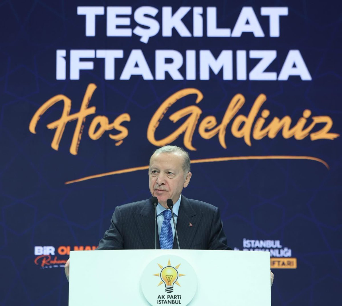 zulkufturkoglu's tweet photo. Genel Başkanımız ve Cumhurbaşkanımız Sn. Recep Tayyip Erdoğan’ın teşrifleriyle gerçekleştirilen İstanbul İl Başkanlığımızın düzenlediği Teşkilat İftarına katıldık. https://t.co/4hWb6iNdHG