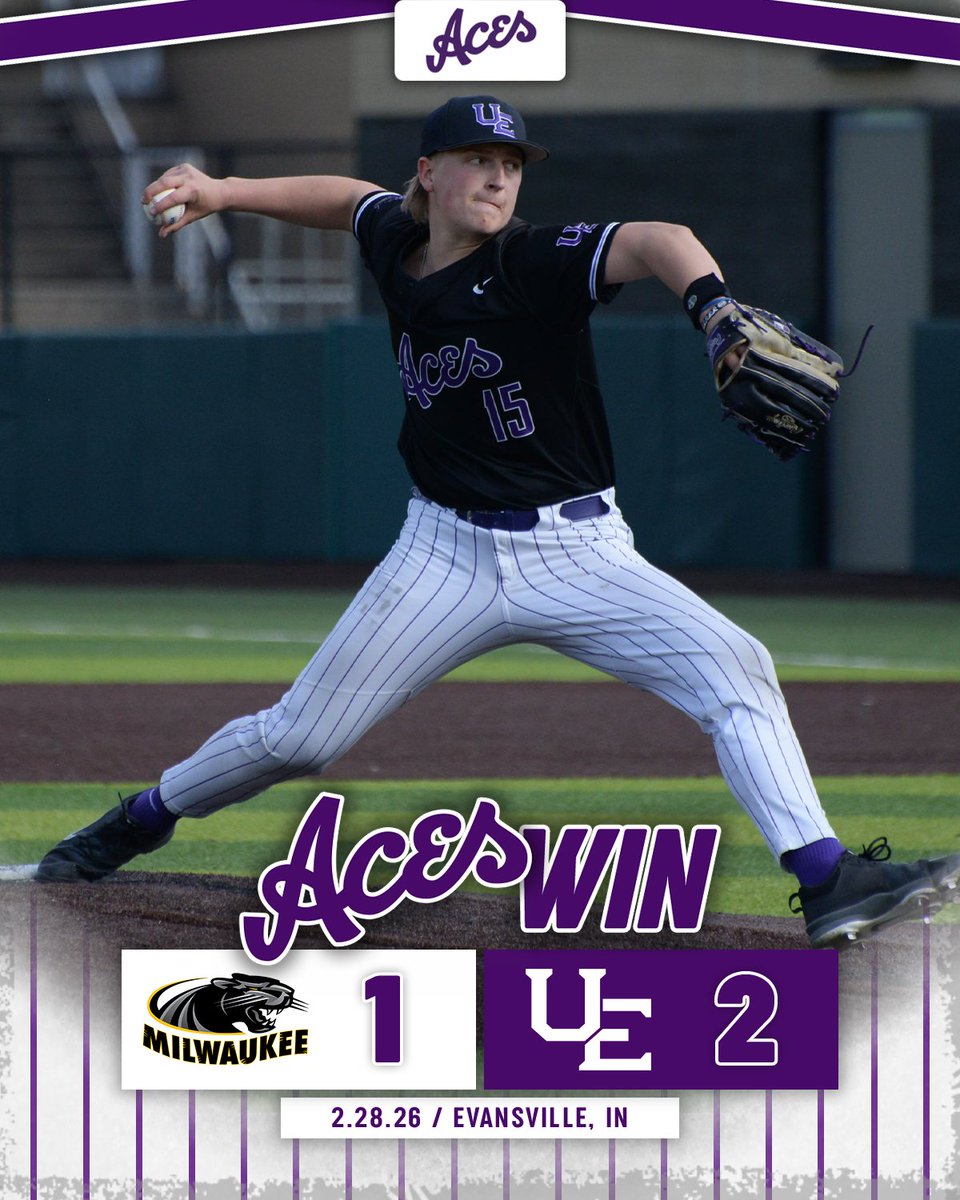 Evansville Purple Aces Baseball tweet media