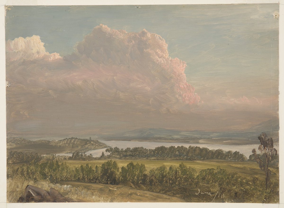 artistfechurch's tweet photo. High Clouds across the Hudson https://t.co/xmRDMcQQAd https://t.co/80q5ExJAL2