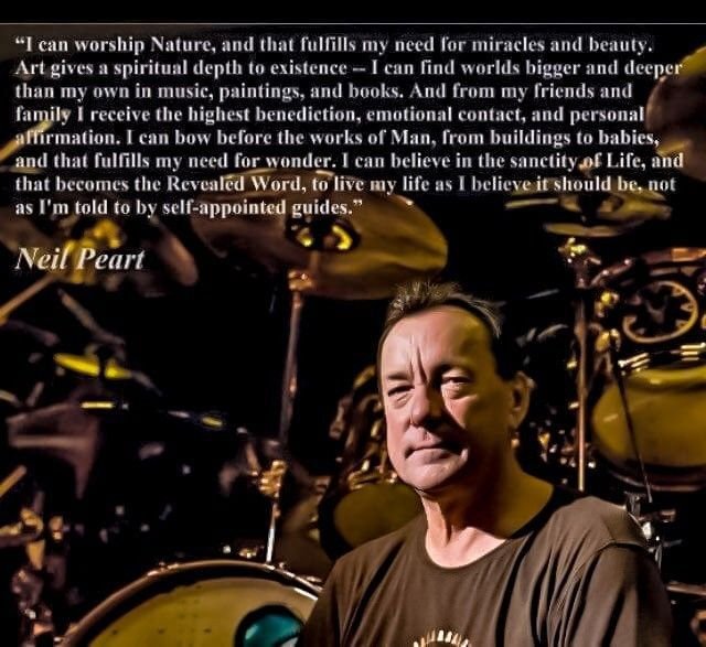#RushTheBand Quote of the Day

~ Neil Peart ~

#RushFamily 😎🎶🎸🍻
#RIPNeilPeart 🙏