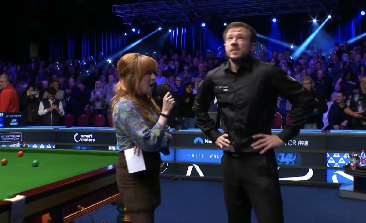 Great win by Lisowski over John Higgins this morning to go into tomorrow’s Welsh Open Final against Barry Hawkins - can’t wait - they’re both SO good.