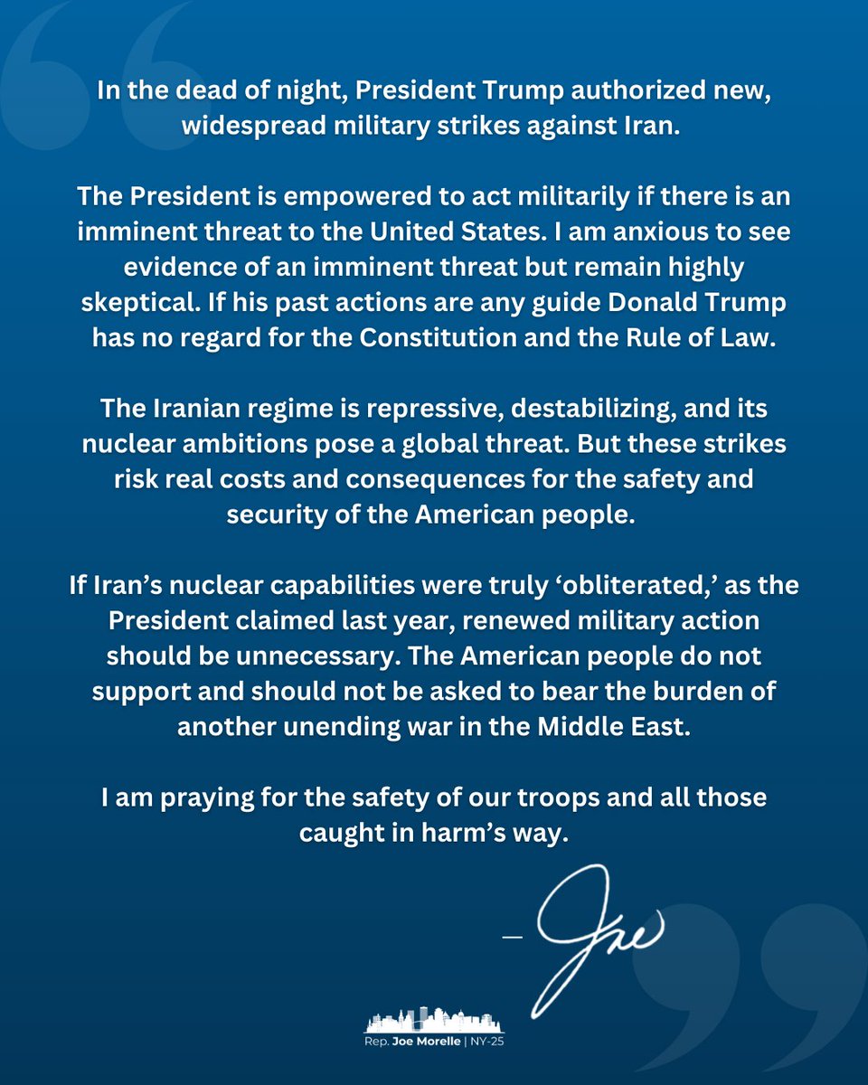 Joe Morelle tweet media