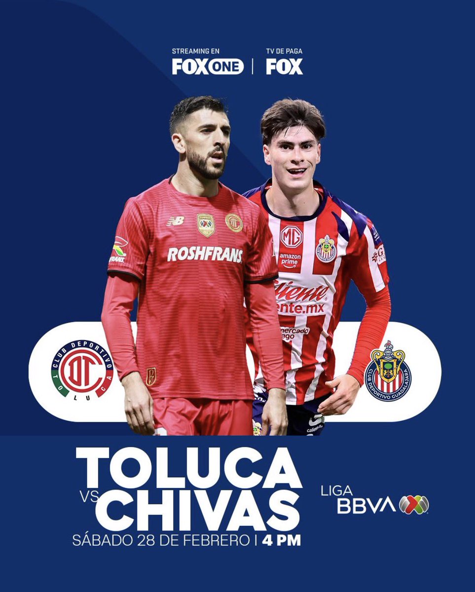RaulOrvananos's tweet photo. Te esperamos en la narración de Toluca vs Chivas a través de @somos_FOX con la compañía de Hernán Cristante, Jair Pereira, @arturobrizioc, Tony Vals e Israel López. Los esperamos. https://t.co/LdJPVK6x4J