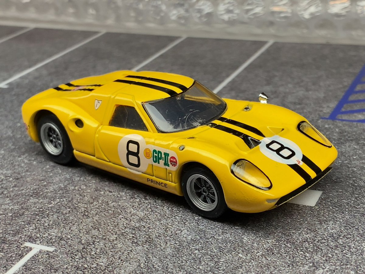 Ebbro 1/43 Prince R380 '66 日本GP #8