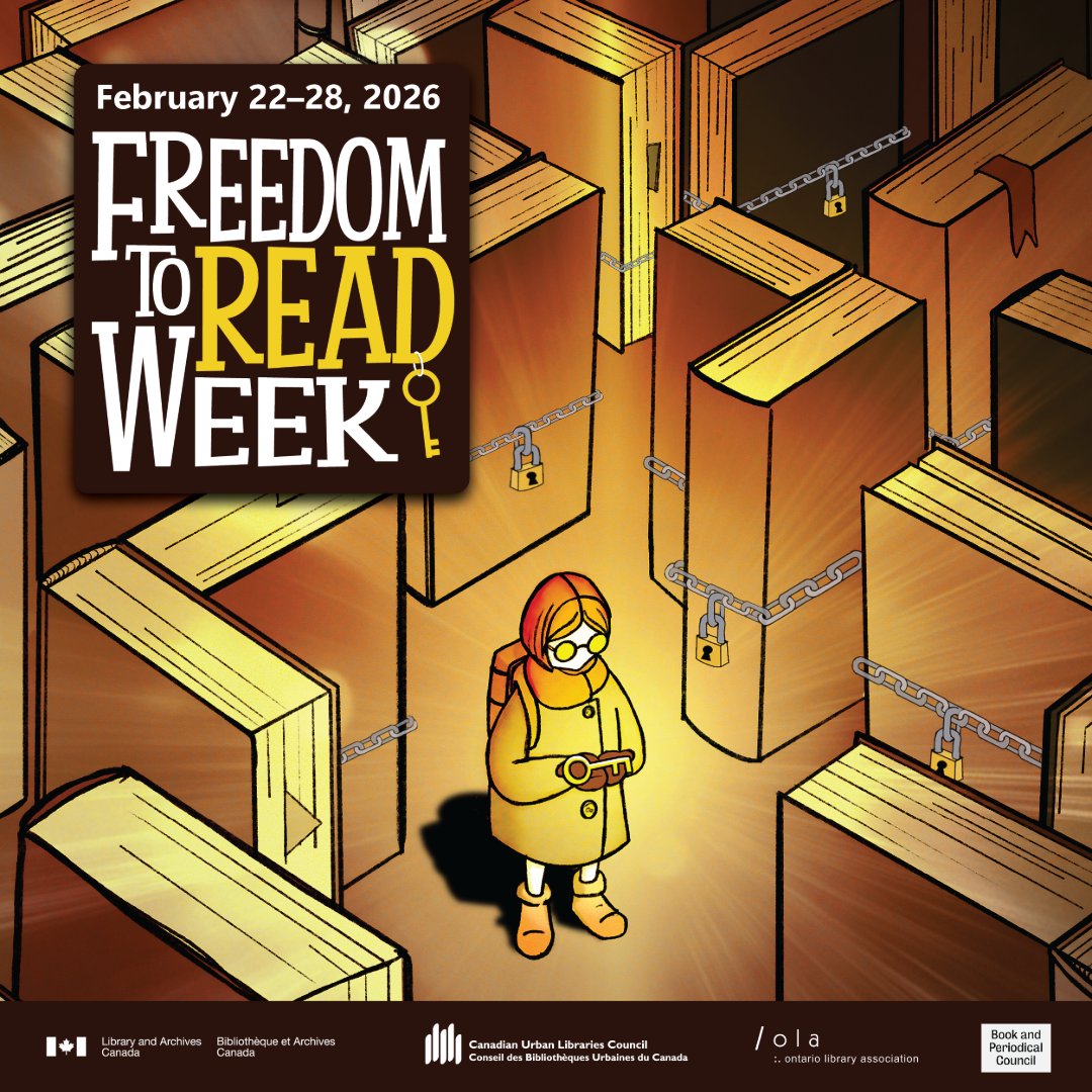 LeducLibrary's tweet photo. Why does freedom to read matter?

Books open minds — but censorship can close the door. 📚 

Learn more here: https://t.co/DgJodjFH5h

#FreedomToReadWeek #FreedomToRead #IntellectualFreedom #Censorship #Leduc #LeducCounty https://t.co/AbZA42D0YF