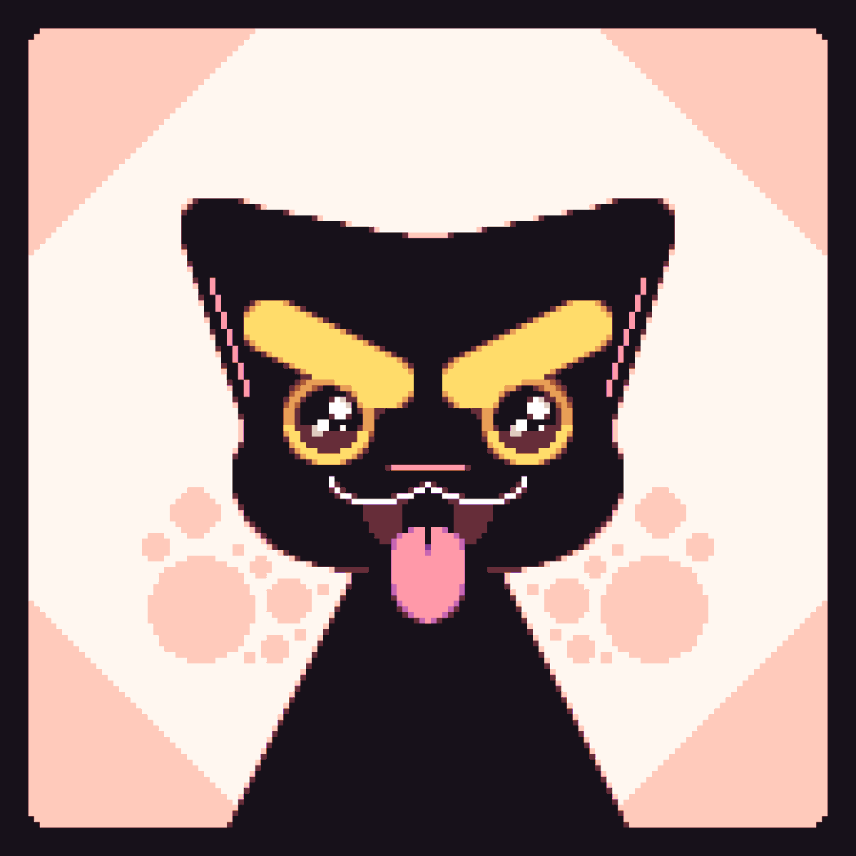 Ink joining in on the sticking your tongue out challenge
